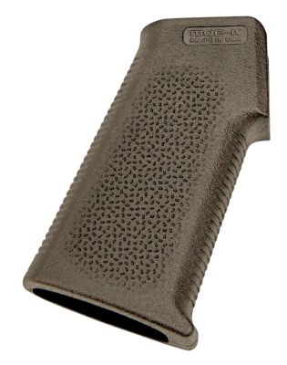Magpul MOE-K Grip for AR-15, AR-10, M4, M16, M110, SR25, Aggressive Textured, OD Green Polymer