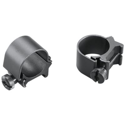 Weaver Mounts Detachable Top Mount Rings, 1 in. Tube, Low, Weaver, Matte Black, Aluminum