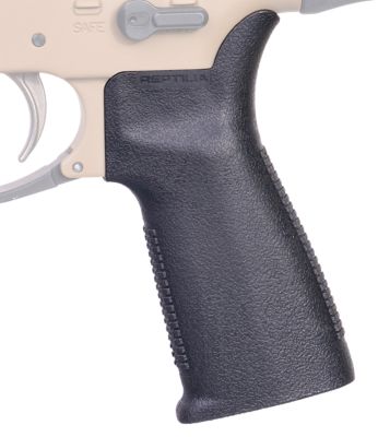 Reptilia CQG Grip for AR-15/AR10/SR25/MCX/FN SCAR 16/17, Black, Nylon