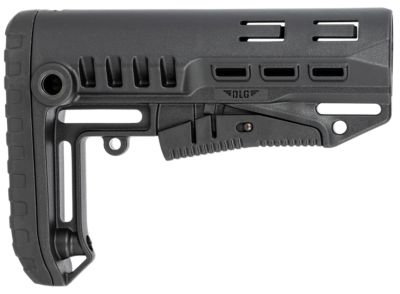 NCStar Compact Stock, Mil-Spec, Black, Synthetic