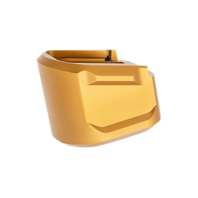 Tyrant CNC Magazine Extension for Springfield Echelon, 9mm, 5 Round Capacity, Gold, Aluminum