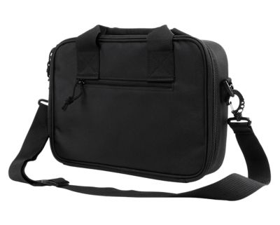 NCStar 2-Pistol VISM Range Bag with Magazine Pouches, Black
