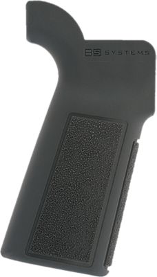 B5 Systems Type 23 P-Grip for AR-Platform, Gray, Polymer, Aggressive Textured