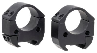 Talley Modern Sporting Rings, 1 in. Tube, Medium, 0 MOA, Picatinny Rail, Black Anodized, Aluminum