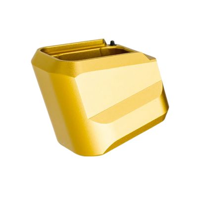 Tyrant CNC Magazine Extension for H&K VP9/VP40/VP30, 5 Round Capacity, Gold, Aluminum