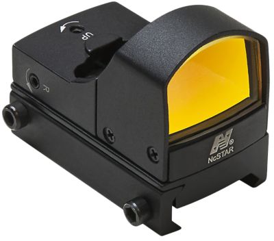 NCStar Micro Red Dot Optic, 1x, 2 MOA Dot, Black