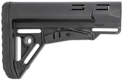NCStar Sharp Stock, Mil-Spec, Collapsible, Black, Synthetic
