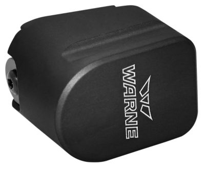 Warne Magazine Extension for S&W M&P Magazines, 5 Rounds (9mm Luger), 4 Rounds (40 S&W), 6061-T6 Aluminum, Anodized Black