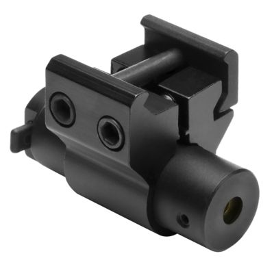NCStar Compact Red Laser Sight, Black, Weaver Mount