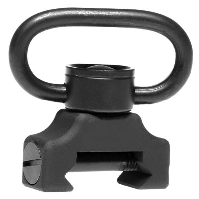 Troy Ind QD360 Mount with Swivel Push Button, Black, Steel