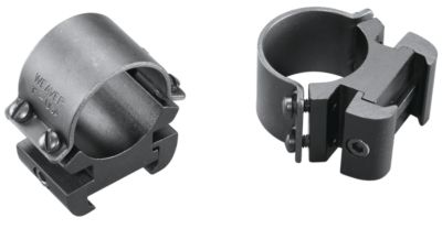 Weaver Mounts Sure Grip Windage Adjustable Rings, 1 in. Tube, High, Weaver, Matte Black, Aluminum