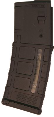 Magpul PMAG GEN M3 30 Round 223 Rem/5.56x45mm NATO Magazine for AR-15/M16/M4, Detachable w/Capacity Window, Black, Polymer