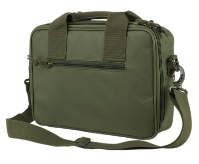 NCStar 2-Pistol VISM Range Bag with Magazine Pouches, Green