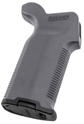 Magpul MOE-K2+ Grip for AR-15, AR-10, M4, M16, M110, SR25, Gray, Polymer