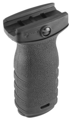 Mission First Tactical React Vertical Grip for AR-Platform, Short, Black, Polymer