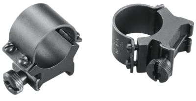 Weaver Mounts Sure-Grip Detachable Rings, 1 in. Tube, High, Weaver, Matte Black, Aluminum