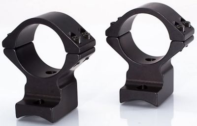 Talley Scope Mount/Ring Combo for A-Bolt/A-Bolt II, 1 in. Tube, Medium, 0 MOA, Black Anodized, Aluminum