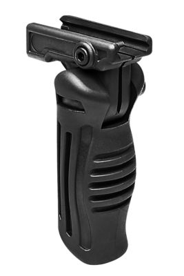 NCStar Folding Vertical Grip, Ergonomic, Black, Polymer