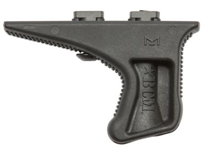Bravo BravoGunfighter Kinesthetic Angled Grip MOD 3 for AR-15, Fits M-LOK Rail, Polymer, Black Finish