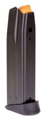 Taurus 15+1 Round 10mm Auto Magazine for Taurus TH10, Black, Steel