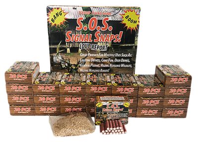 Tannerite S.O.S. Signal Snaps Exploding Impact Enhancement, 480-Pack