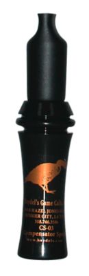 Haydels Compensator Acrylic Open Specklebelly Goose Call, Black