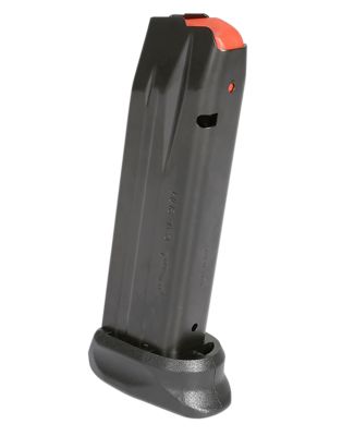 Walther Arms 15+1 Round 9mm Luger Magazine for Walther PPQ M1 Classic, Blued, Steel (with Base Plate)