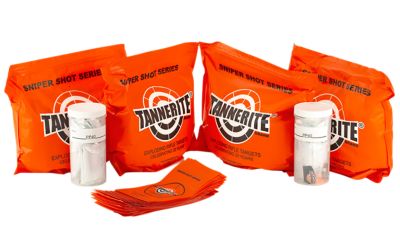 Tannerite Sniper Shot Impact Enhancement Exploding Centerfire Rifle Targets, 0.5 lb., 40-Pack