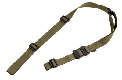 Magpul MS1 Nylon Adjustable 2-Point Rifle Sling, 48 to 60 in., Ranger Green