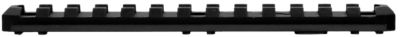 Aim Sports 13 Slot Picatinny M-LOK Rail Section, Black Anodized