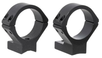 Talley Scope Mount/Ring Combo for Weatherby Mark V, 34mm Tube, Medium, 0 MOA, Magnum Action, Black Anodized, Aluminum