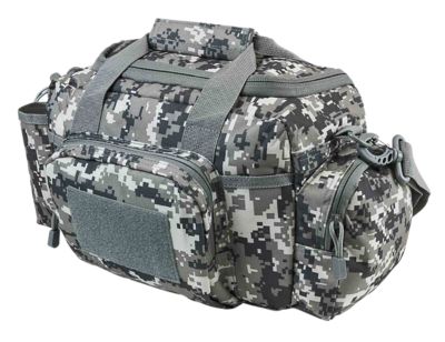 NCStar Small VISM Range Bag with Side Pockets and PALs Webbing, Digital Camo