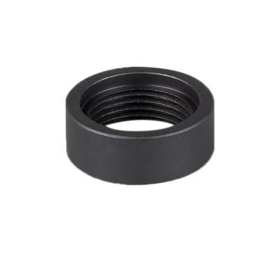 SilencerCo Delta Thread Spacer, 22 LR, 1/2 in. x 28 Thread, Black Oxide, Steel