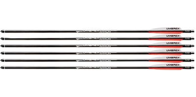 Umarex USA AirSaber Carbon Fiber Arrows, Black, 6-Pack