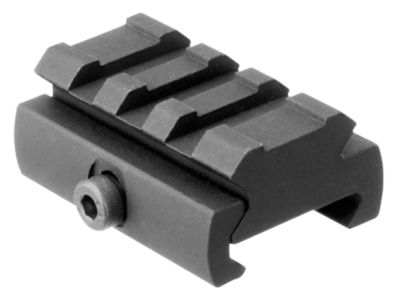AIM Sports Riser Mount, 1/2 in. High, 1.6 in., Black Anodized