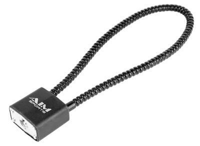 Aim Sports 15 in. Steel Sidewinder Lock with Key for Handguns/Rifles/Shotguns, Black