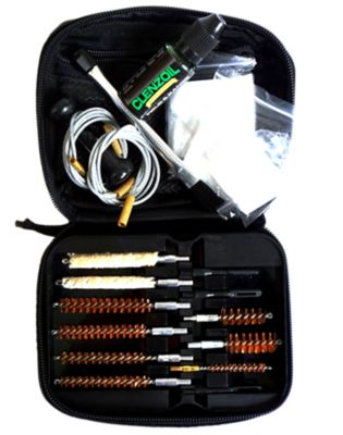 Clenzoil Field and Range Cleaning Kit for Multi-Caliber Rifles, Black, 21 pc.