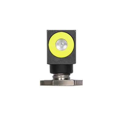 Night Fision Tritium Front Sight for Glock 17/17L/19/22, Green/Tritium Yellow Outline