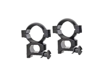 Traditions Quick Peep Scope Rings, 1 in. Tube, Weaver, Matte Black, Aluminum