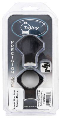 Talley Scope Mount/Ring Combo for Remington 700/721/722/725/40X, 30mm Tube, Medium, 20 MOA, Short Action, Black Anodized