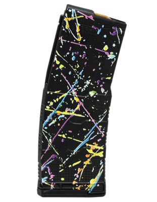 Amend2 MOD-3 30 Round 5.56 NATO Magazine for AR-15, Neon Splatter, Polymer