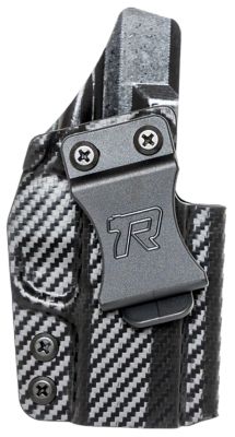 Rounded Gear Kydex IWB Holster for Sig P365, Right Hand, Black, Kydex