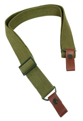 NCStar AK/SKS Military OEM Style Canvas Sling, 42 in., OD Green