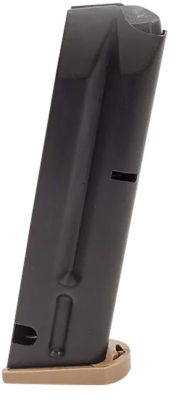 Beretta USA 10 Round 9mm Luger Magazine for Beretta M9A3, Black/Tan, Steel