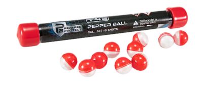 Umarex USA Pepperballs Training Rounds, Red/White, 10-Pack