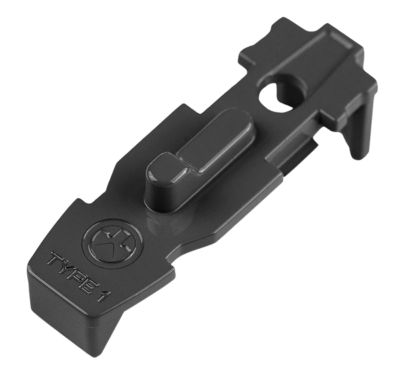 Magpul Tactile Lock-Plate for PMAG 10/20/30 AR/M4 GEN M3/300 B GEN M3 Floor Plates, Type 1, Polymer, Black, 5-Pack