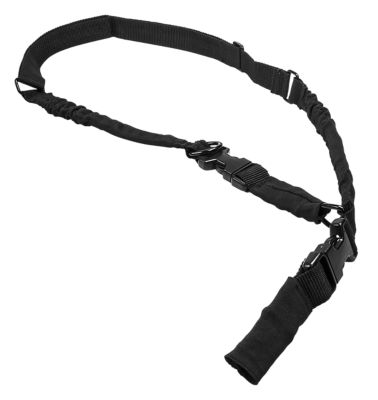 NCStar 2 or 1-Point Adjustable Bungee Sling, 55 to 72 in., Black