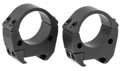 Talley Modern Sporting Rings, 30mm Tube, Medium, 0 MOA, Picatinny Rail, Black Anodized, Aluminum