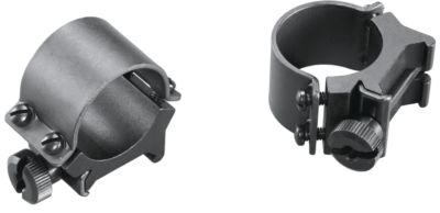Weaver Mounts Sure-Grip Detachable Rings, 1 in. Tube, Medium, Weaver, Matte Black, Aluminum