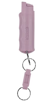 Sabre 25-Burst Red Pepper/UV Dye Pepper Spray with Hard Case and Key Ring, Lavender